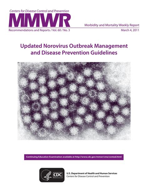 norovirus outbreak management guidelines